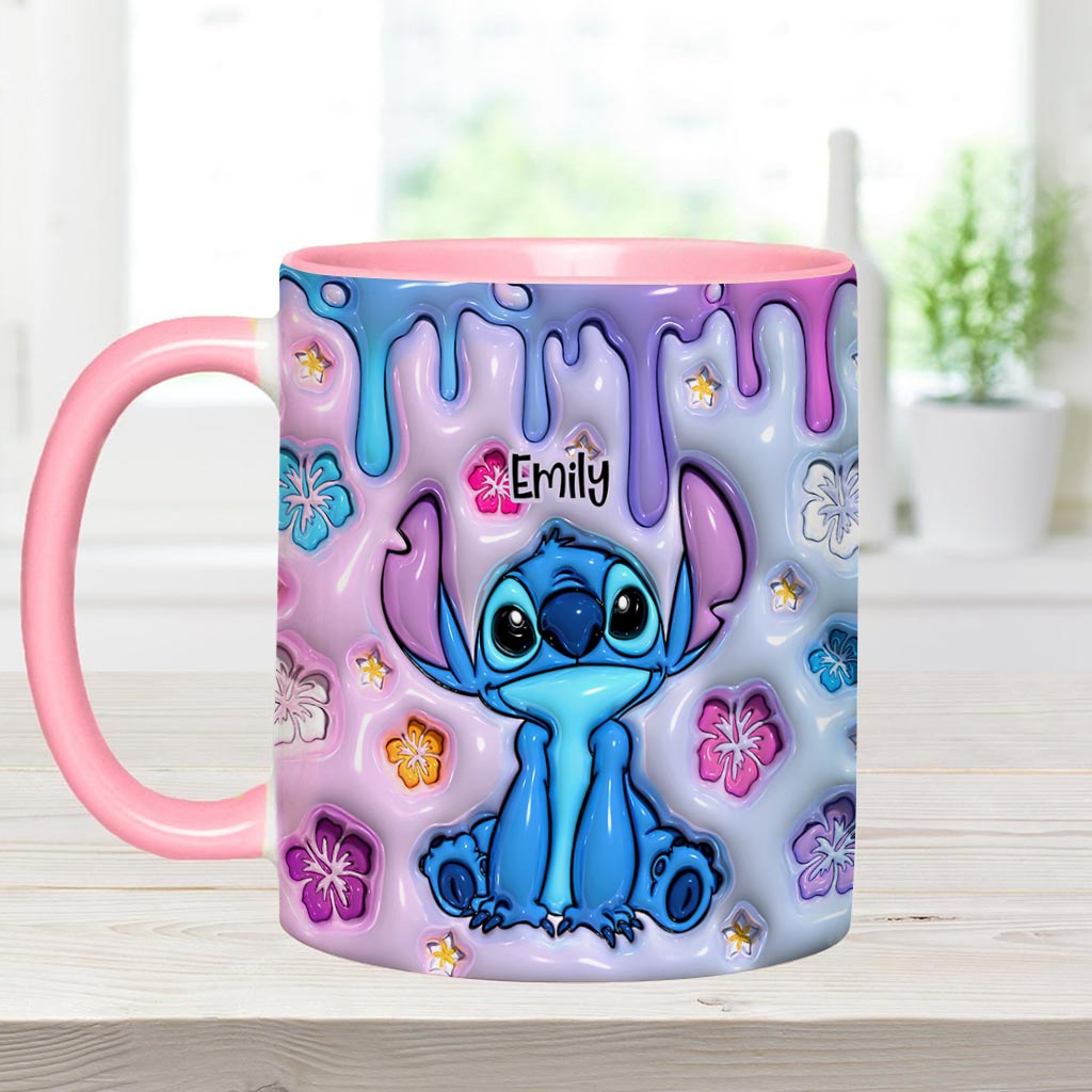 Ohana Means Family - Personalized Ohana Accent Mug