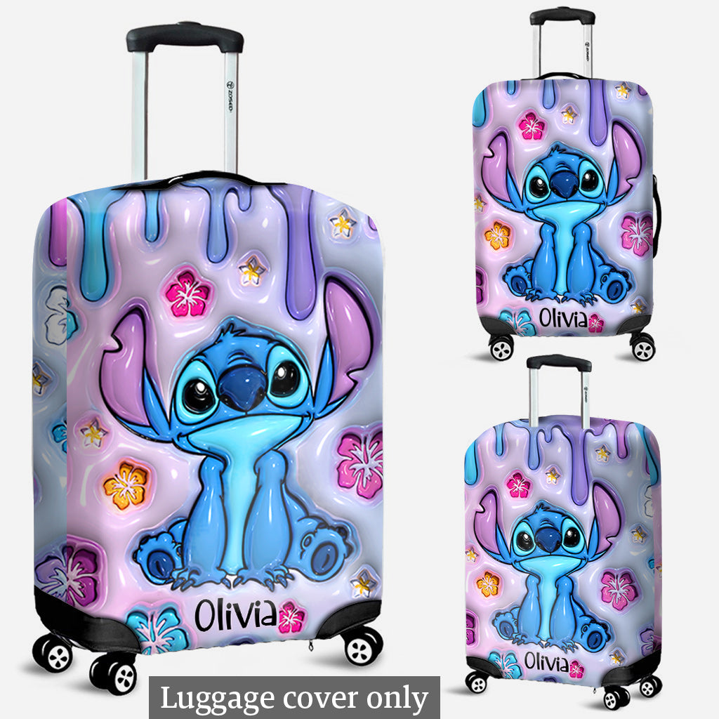 Ohana Means Family - Personalized Ohana Luggage Cover