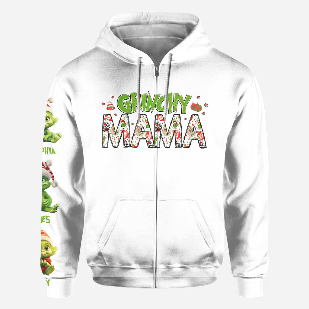 Grinch Mama - Personalized Stole Christmas All Over Shirt