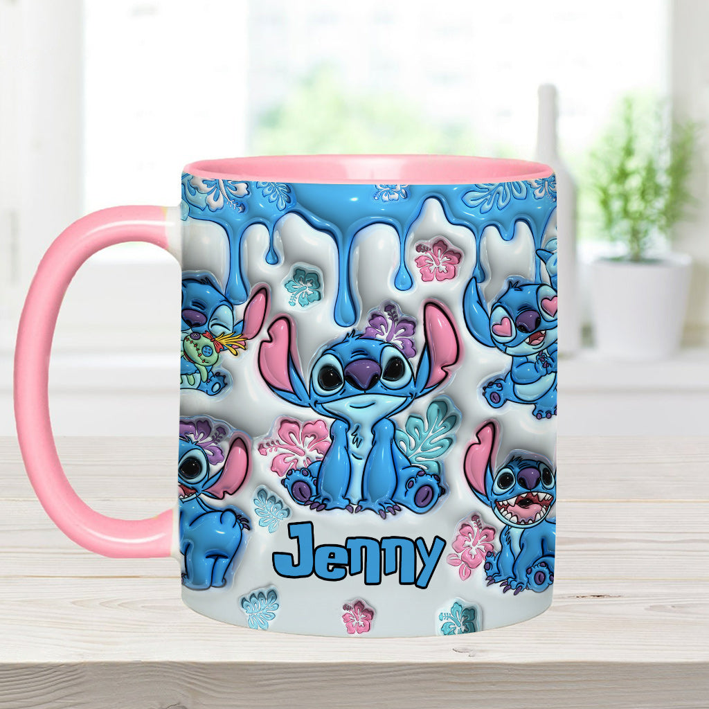 Ohana Means Family - Personalized Ohana Accent Mug