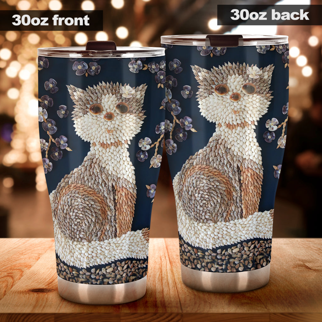 Cat 3D Pattern Printed Phone Case Cat Tumbler 0622