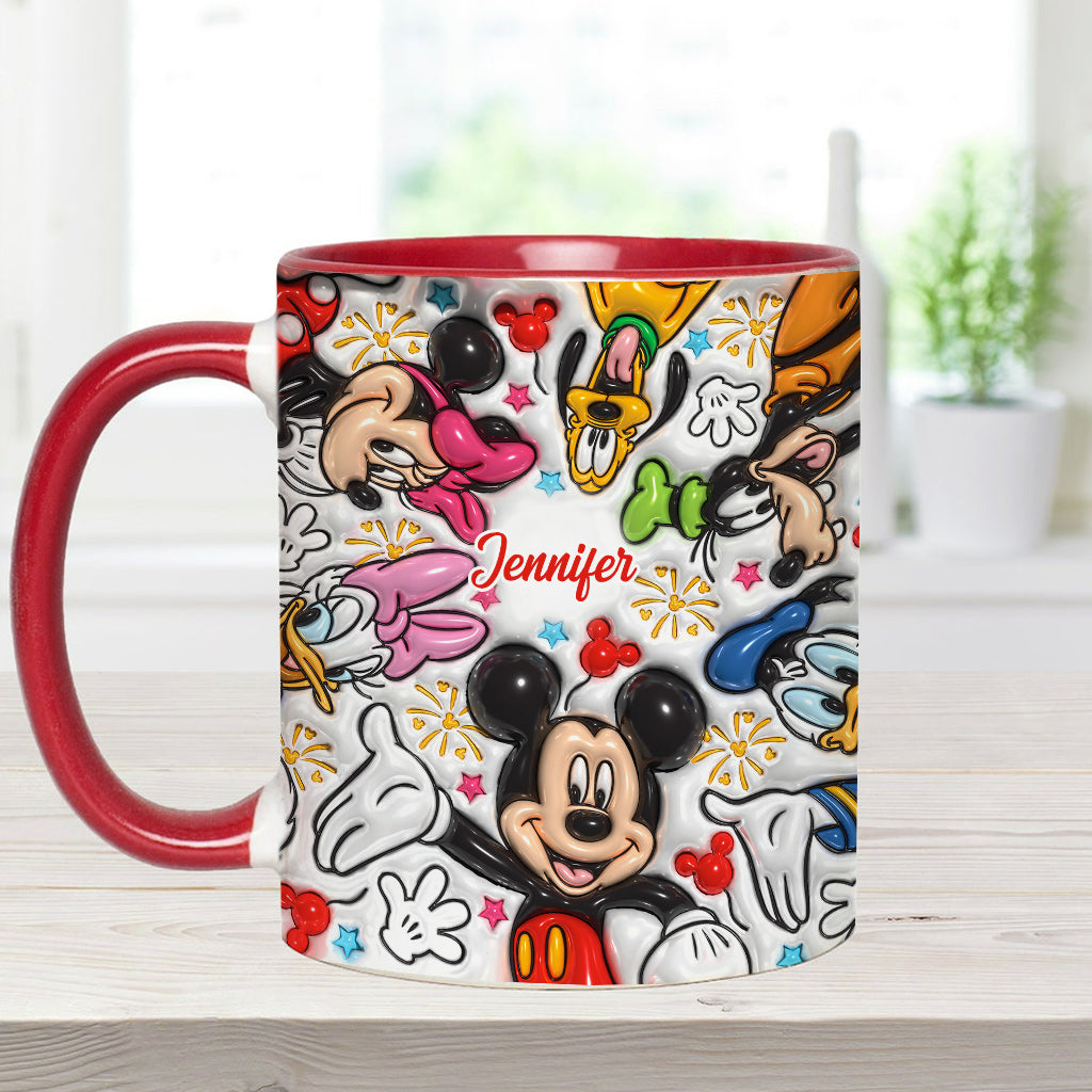 Magical Christmas - Personalized Mouse Accent Mug