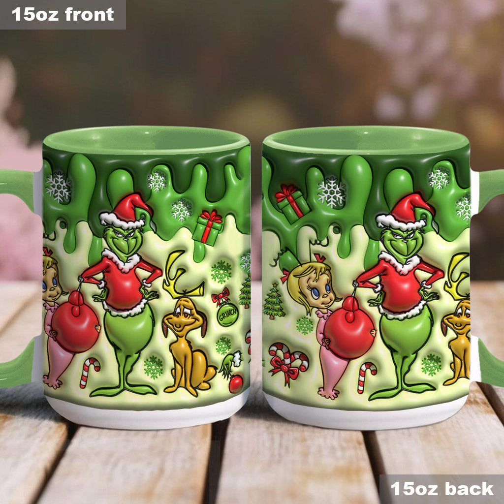 Merry Grinchmas - Stole Christmas Accent Mug