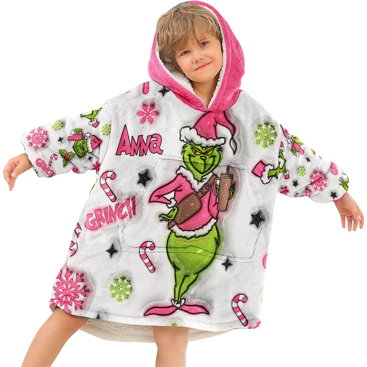 I'm Booked - Personalized Stole Christmas Blanket Hoodie