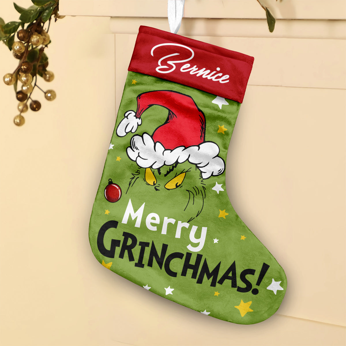 Merry Christmas - Personalized Stole Christmas Christmas Stockings