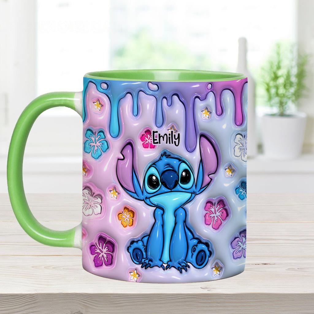 Ohana Means Family - Personalized Ohana Accent Mug