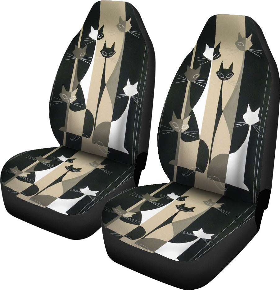 Cat Art Cat Seat Covers 0622