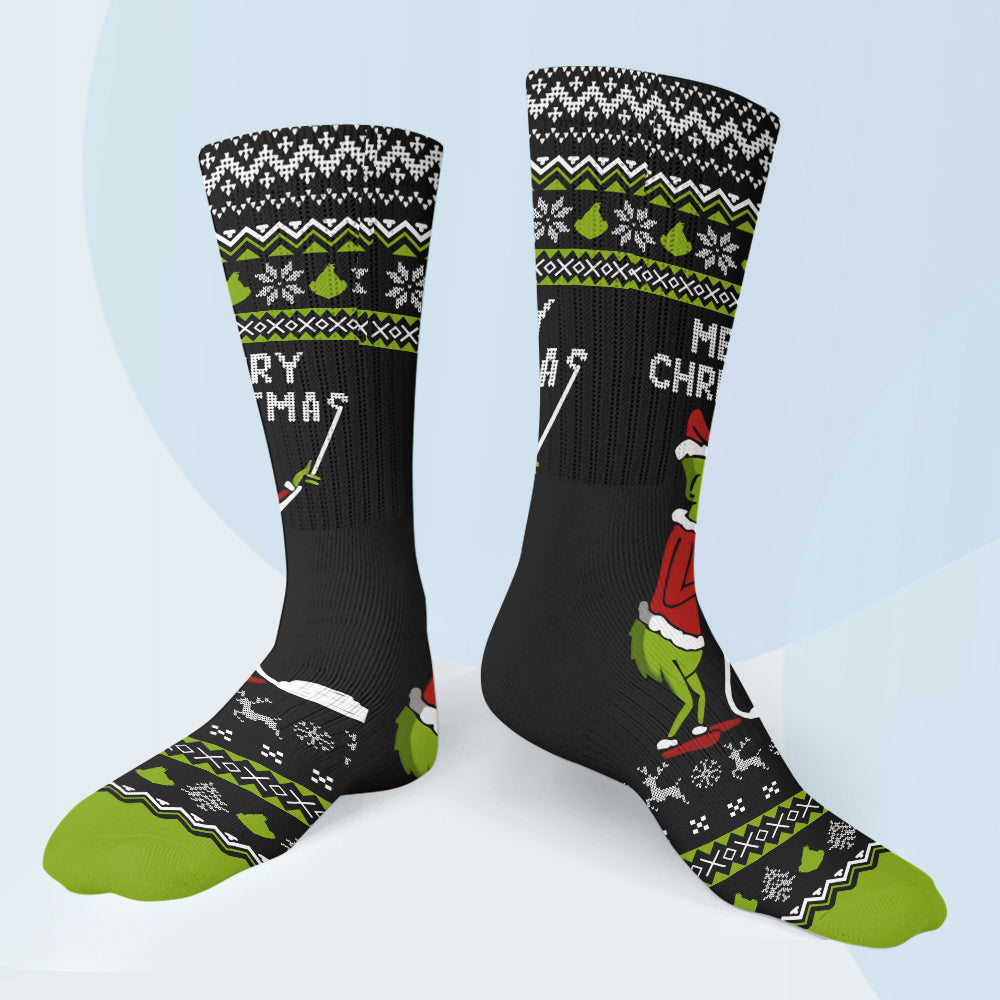 Merry Christmas - Stole Christmas Socks