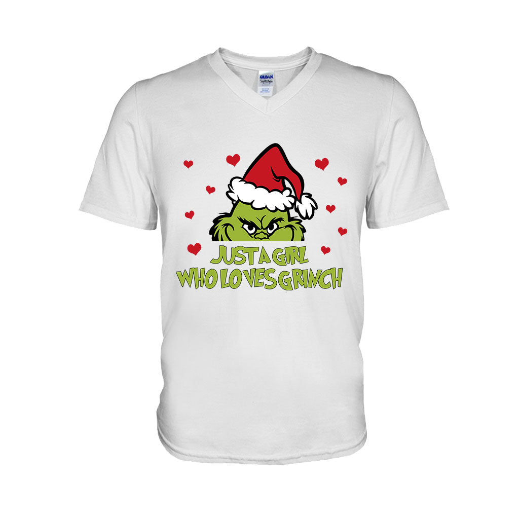 Just A Girl Who Loves - Stole Christmas T-shirt And Hoodie
