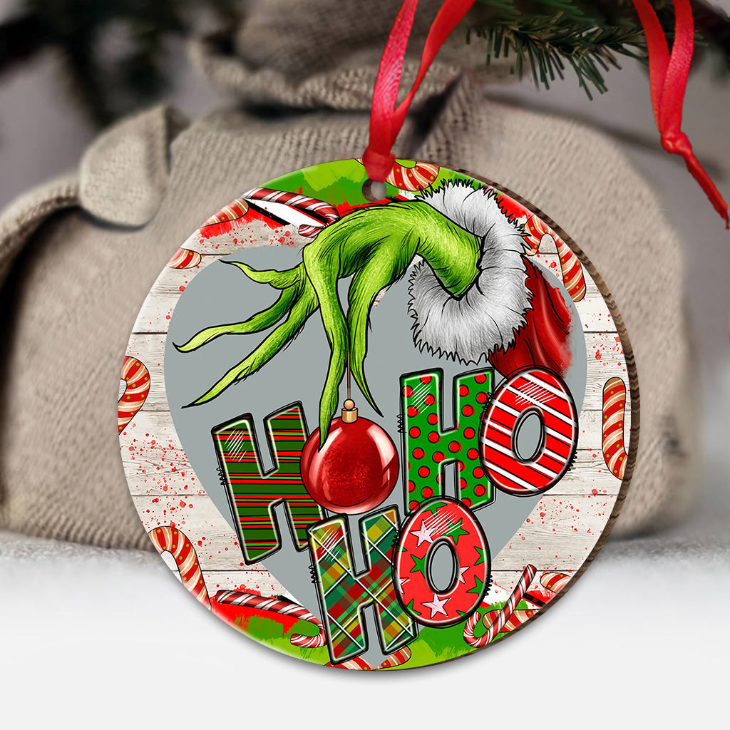 Ho Ho Ho - Stole Christmas Ornament