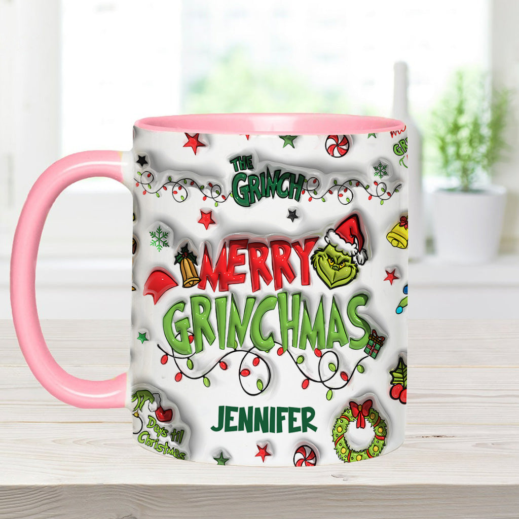 I'm Booked - Personalized Stole Christmas Accent Mug