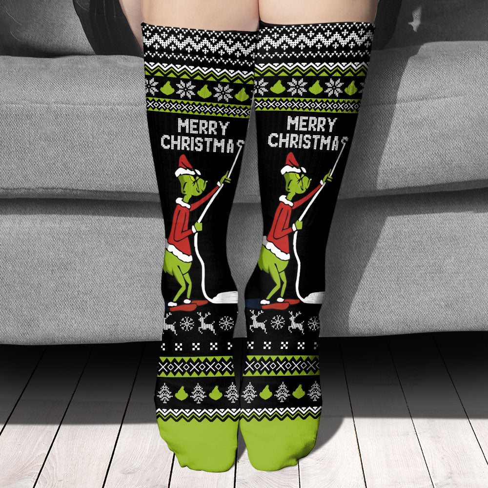 Merry Christmas - Stole Christmas Socks