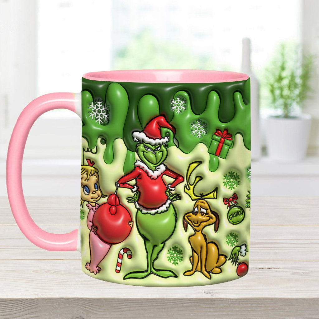 Merry Grinchmas - Stole Christmas Accent Mug