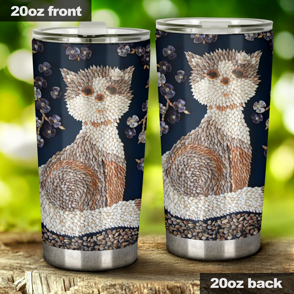 Cat 3D Pattern Printed Phone Case Cat Tumbler 0622