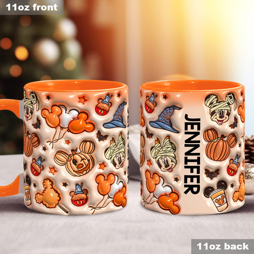 Spooky Season - Personalized Mouse Accent Mug