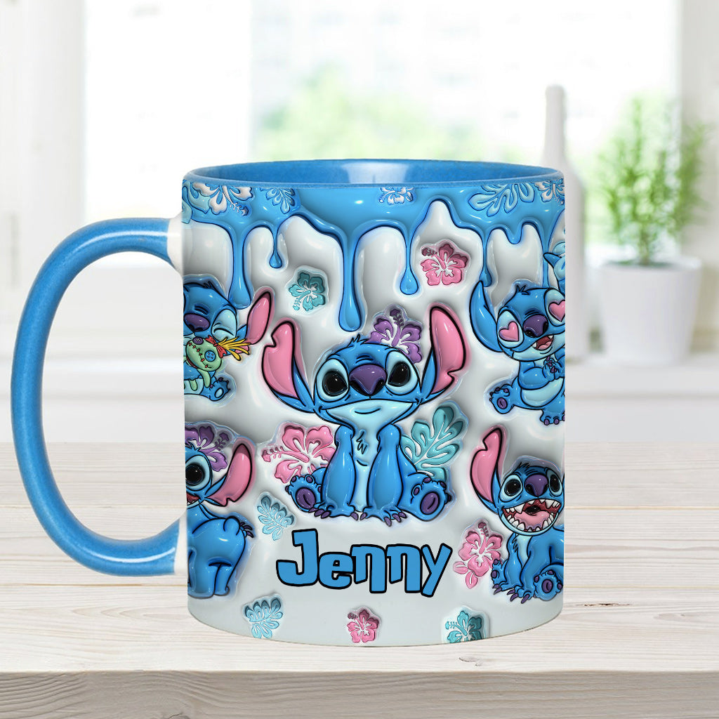 Ohana Means Family - Personalized Ohana Accent Mug