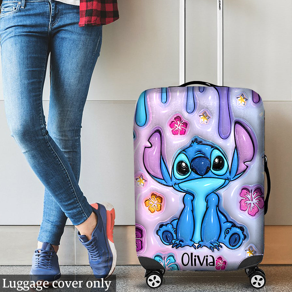 Ohana Means Family - Personalized Ohana Luggage Cover