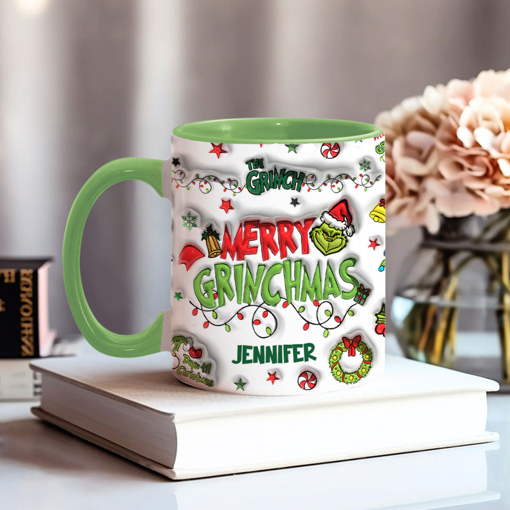 I'm Booked - Personalized Stole Christmas Accent Mug