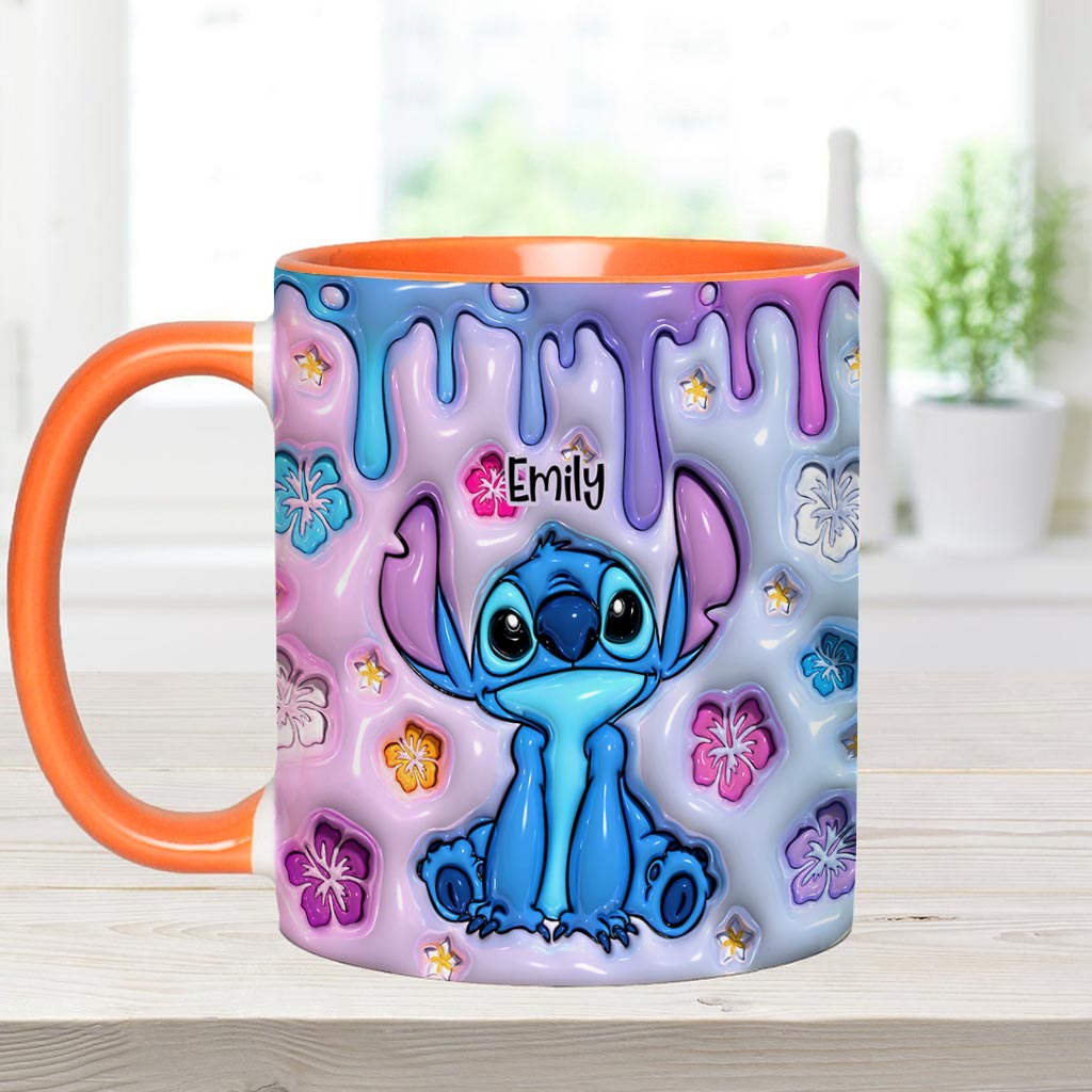 Ohana Means Family - Personalized Ohana Accent Mug