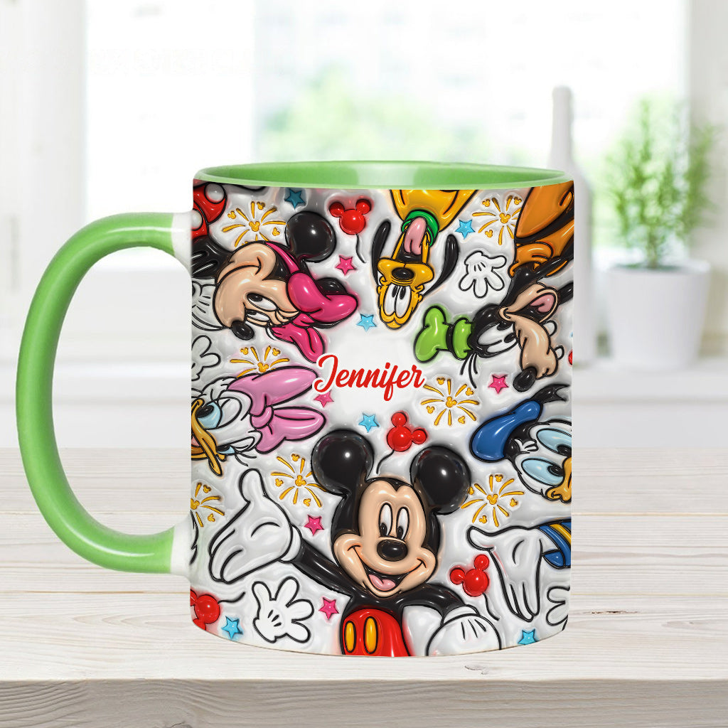 Magical Christmas - Personalized Mouse Accent Mug