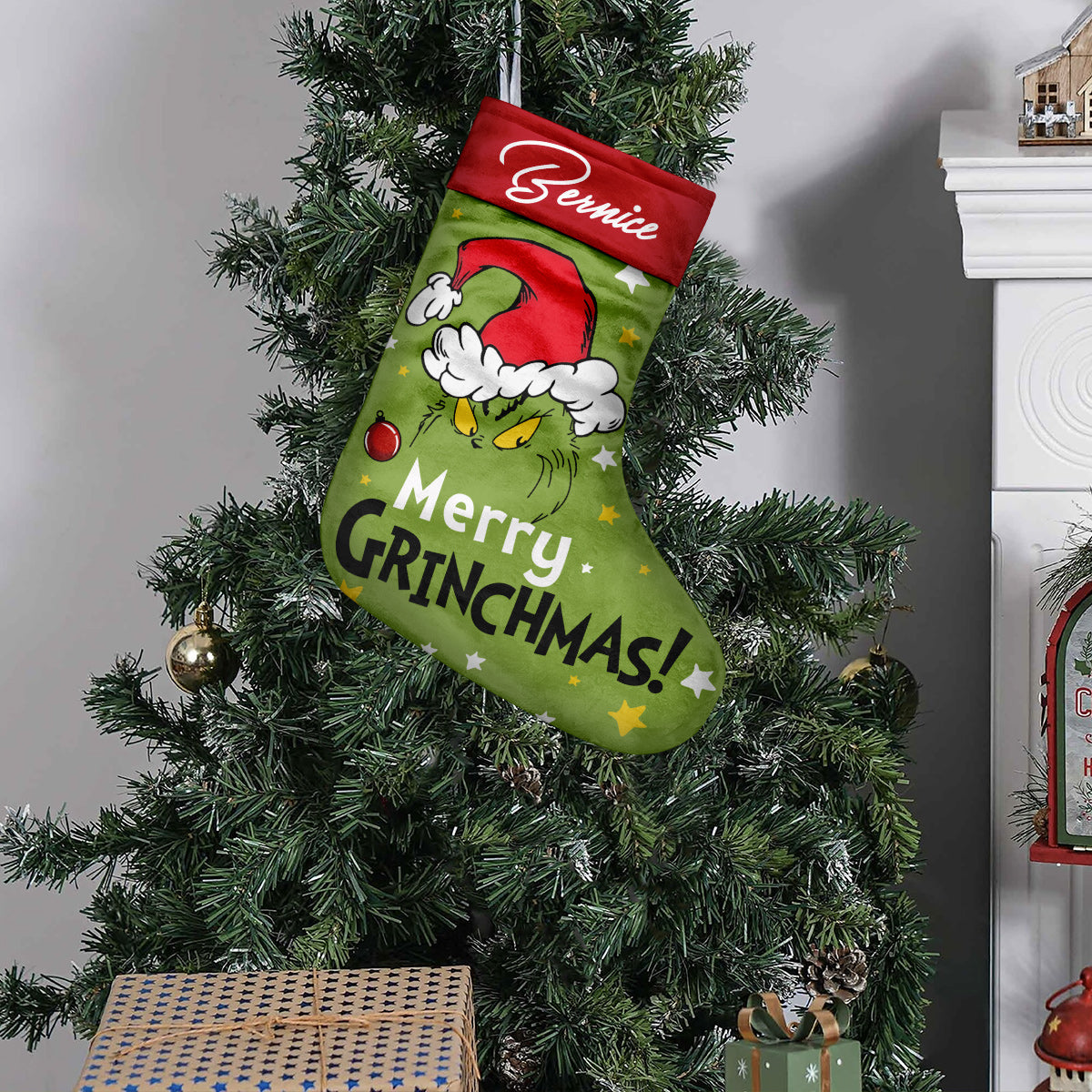 Merry Christmas - Personalized Stole Christmas Christmas Stockings