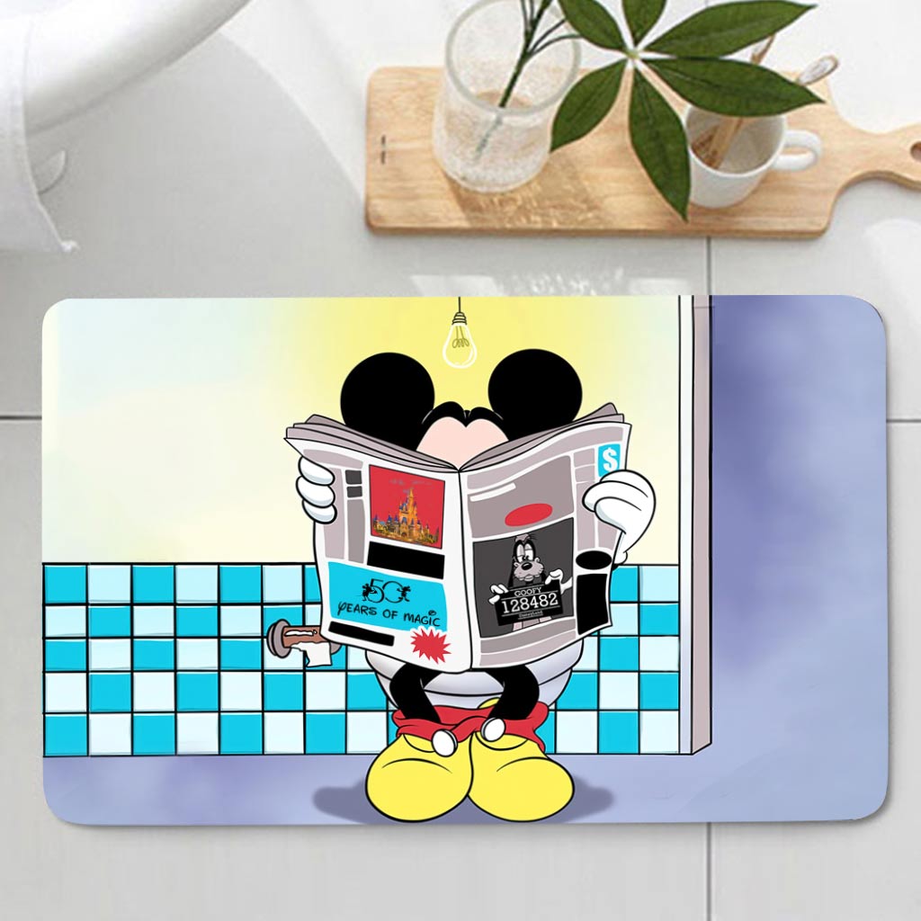 Hello Sweet Cheeks - Mouse 3 Pieces Bathroom Mats Set