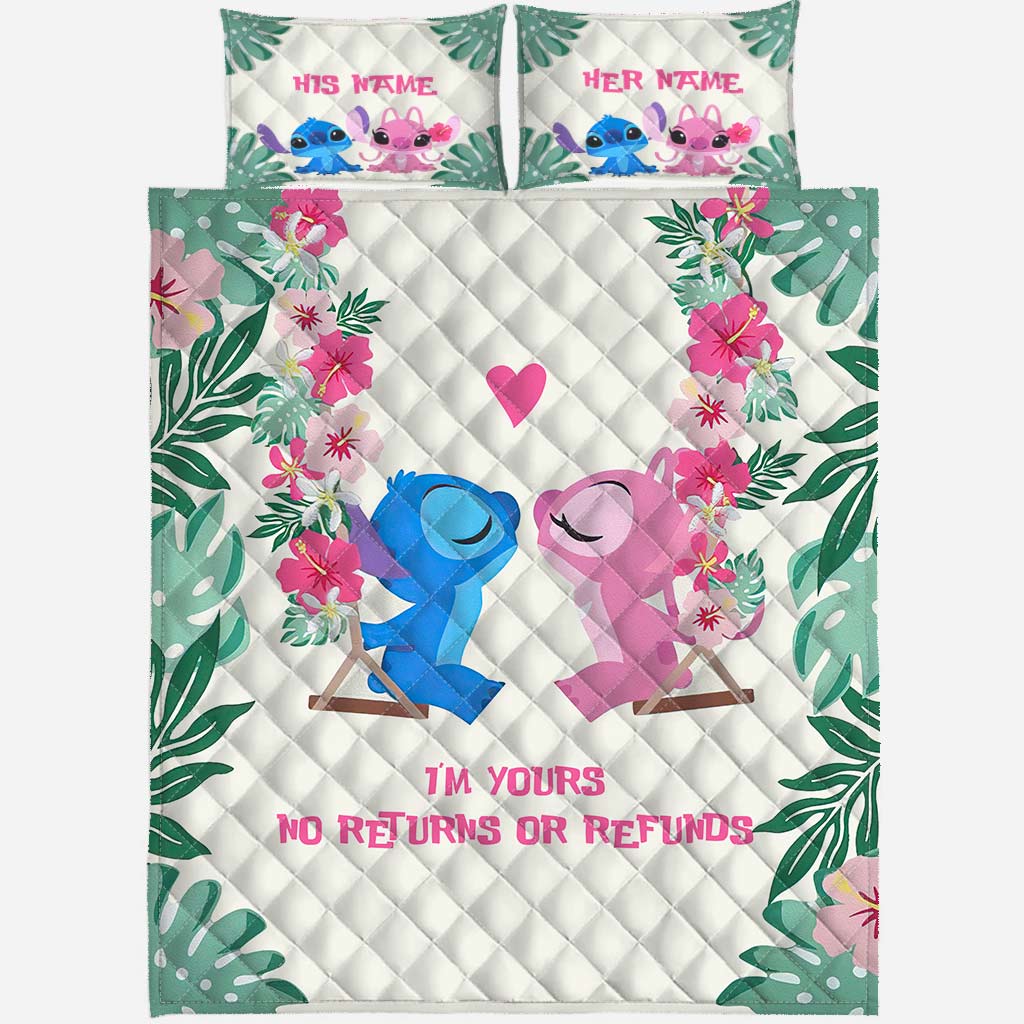 I'm Yours - Personalized Ohana Quilt Set