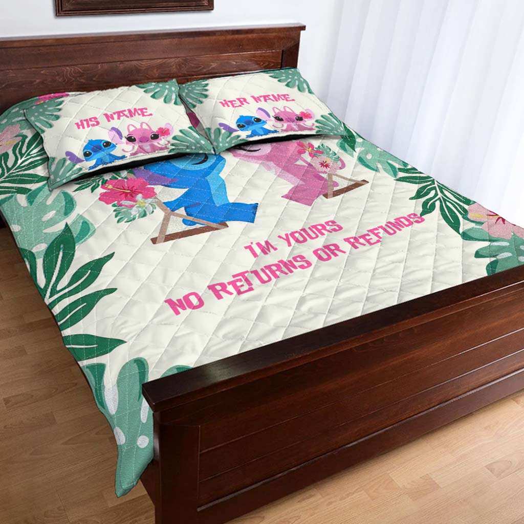 I'm Yours - Personalized Ohana Quilt Set