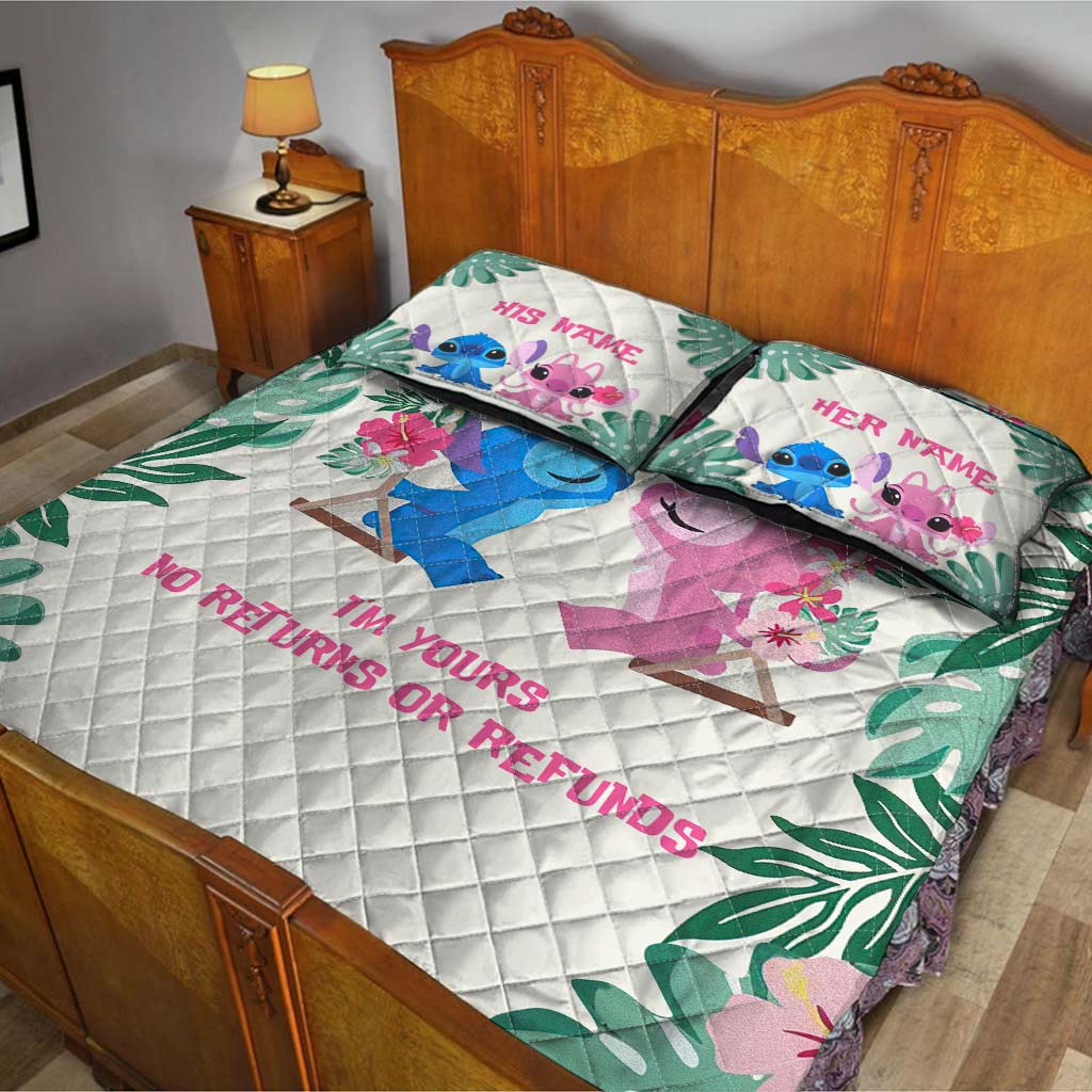 I'm Yours - Personalized Ohana Quilt Set