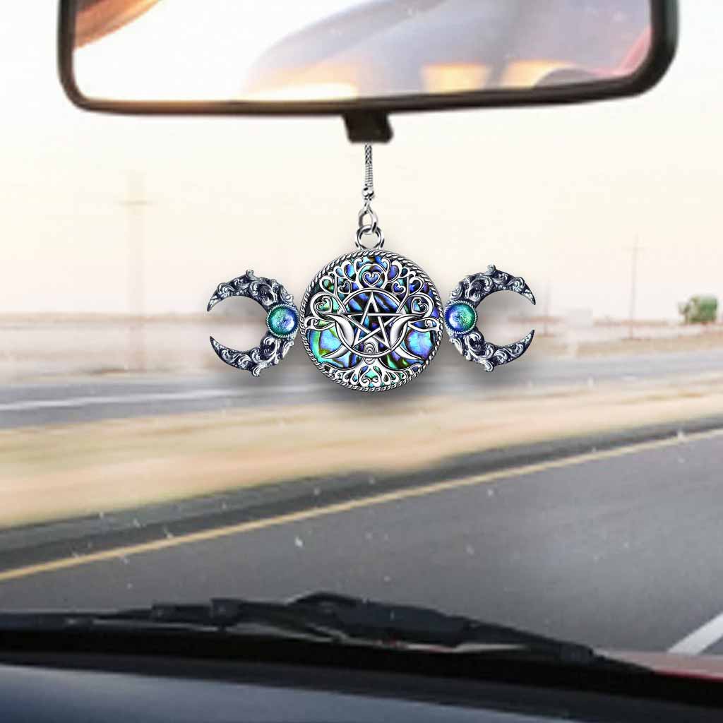 Magic Witch - Car Ornament (Printed On Both Sides) With 3D Pattern Print