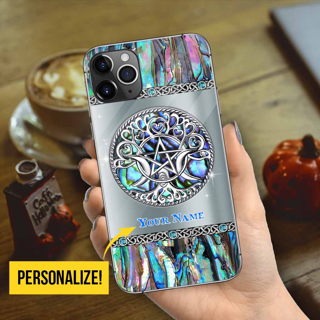 Mystery Spirit Triple Moon - Witch Personalized 3D Pattern Print Phone Case