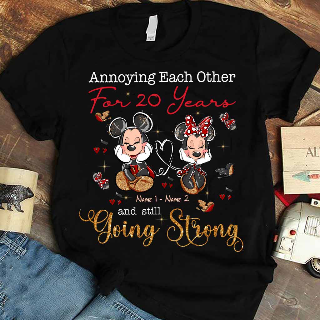 Annoying Each Other - Personalized Mouse T-shirt and Hoodie
