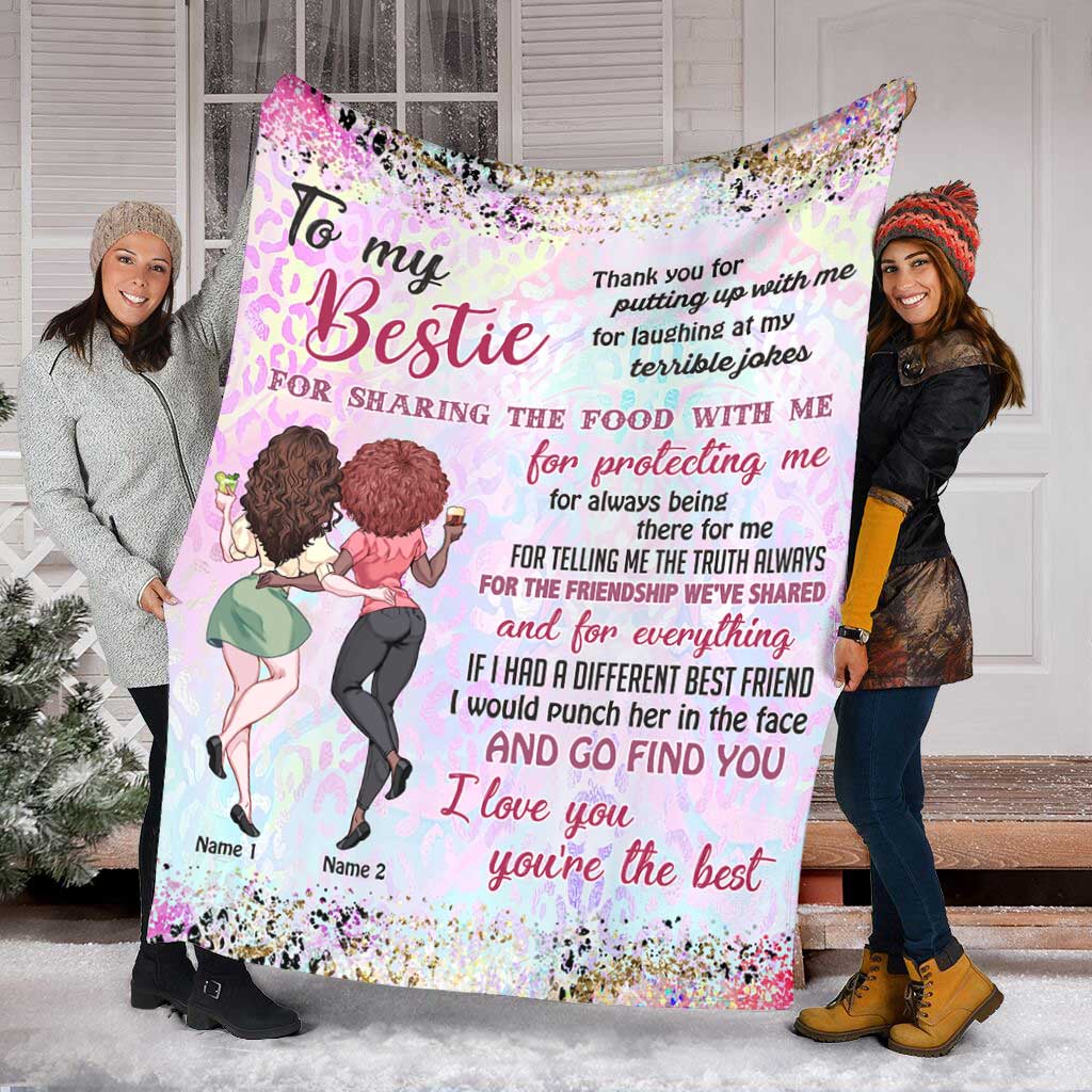 Bestie - Personalized Blanket