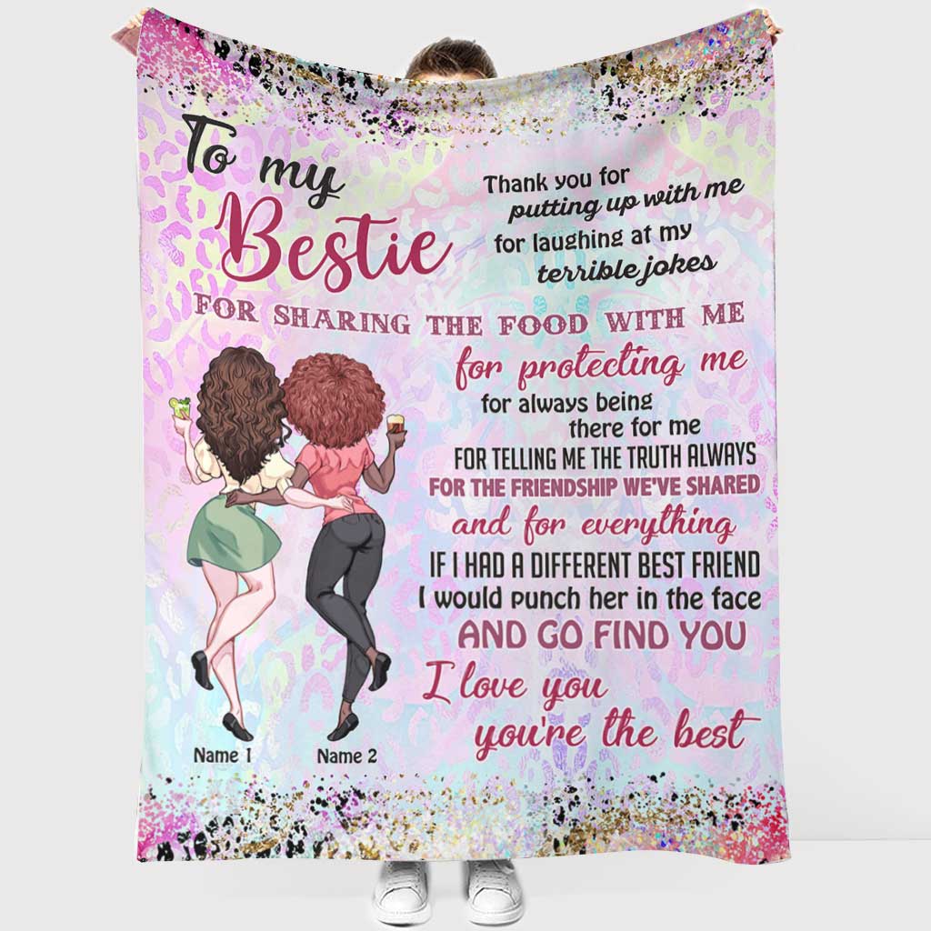 Bestie - Personalized Blanket