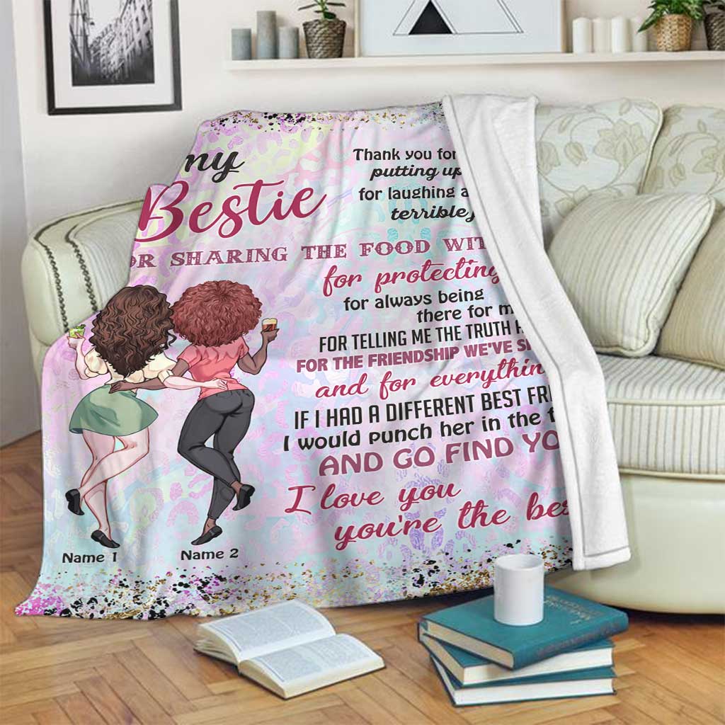Bestie - Personalized Blanket