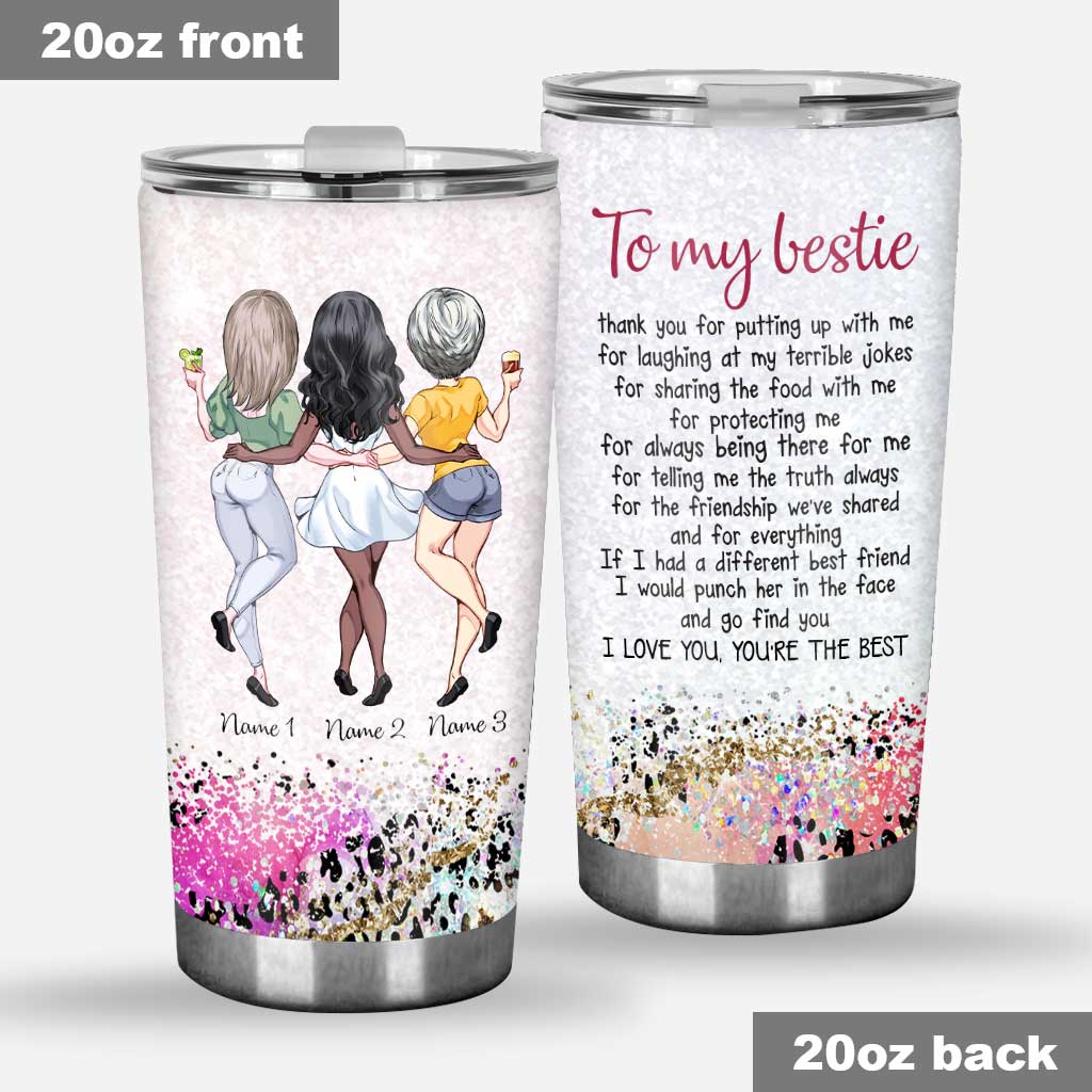 Bestie - Personalized Bestie Tumbler