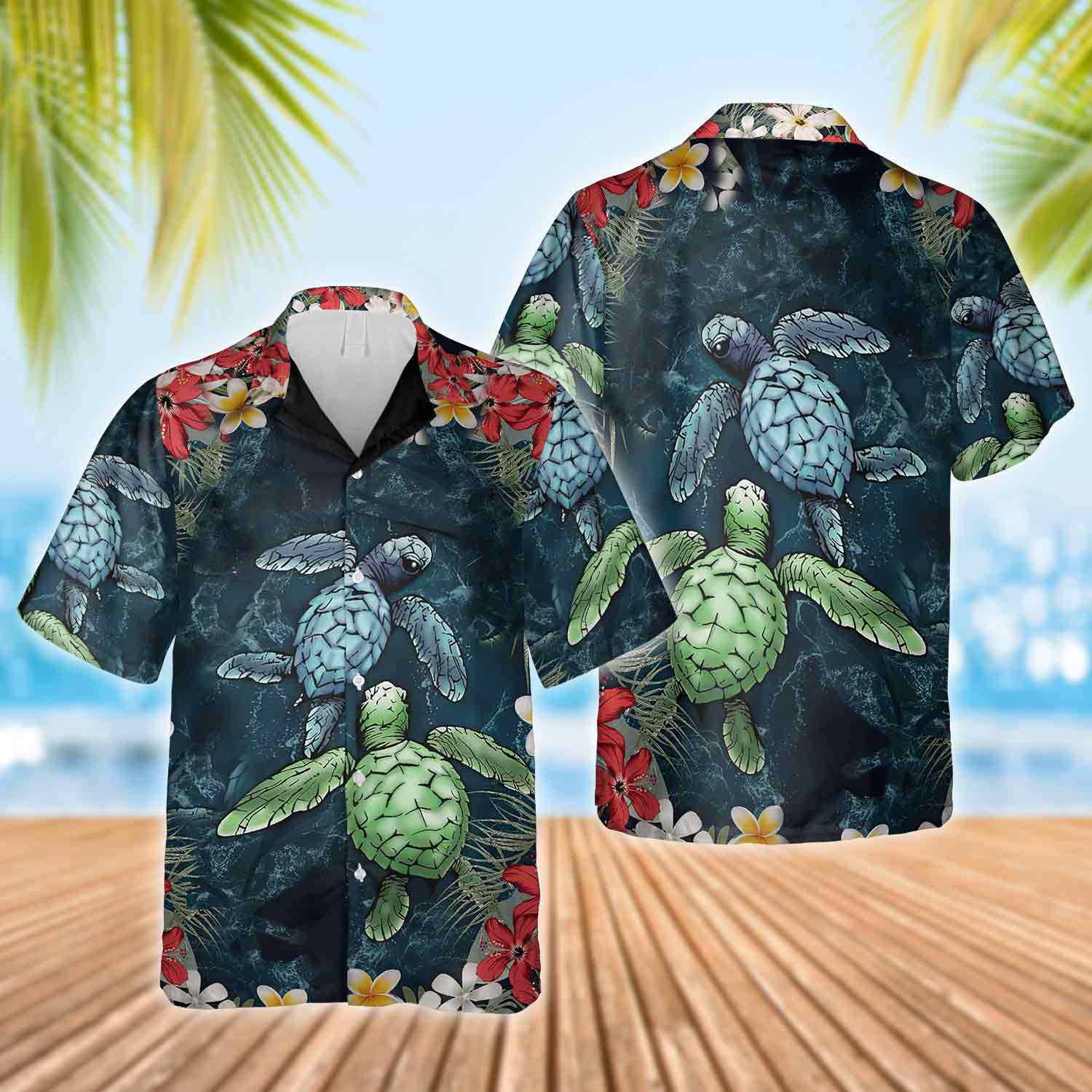 Hawaii Turtle - Turtle Hawaiian Shirt