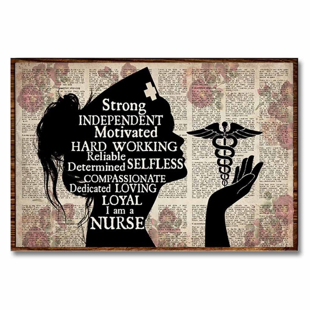 I Am A Nurse Poster