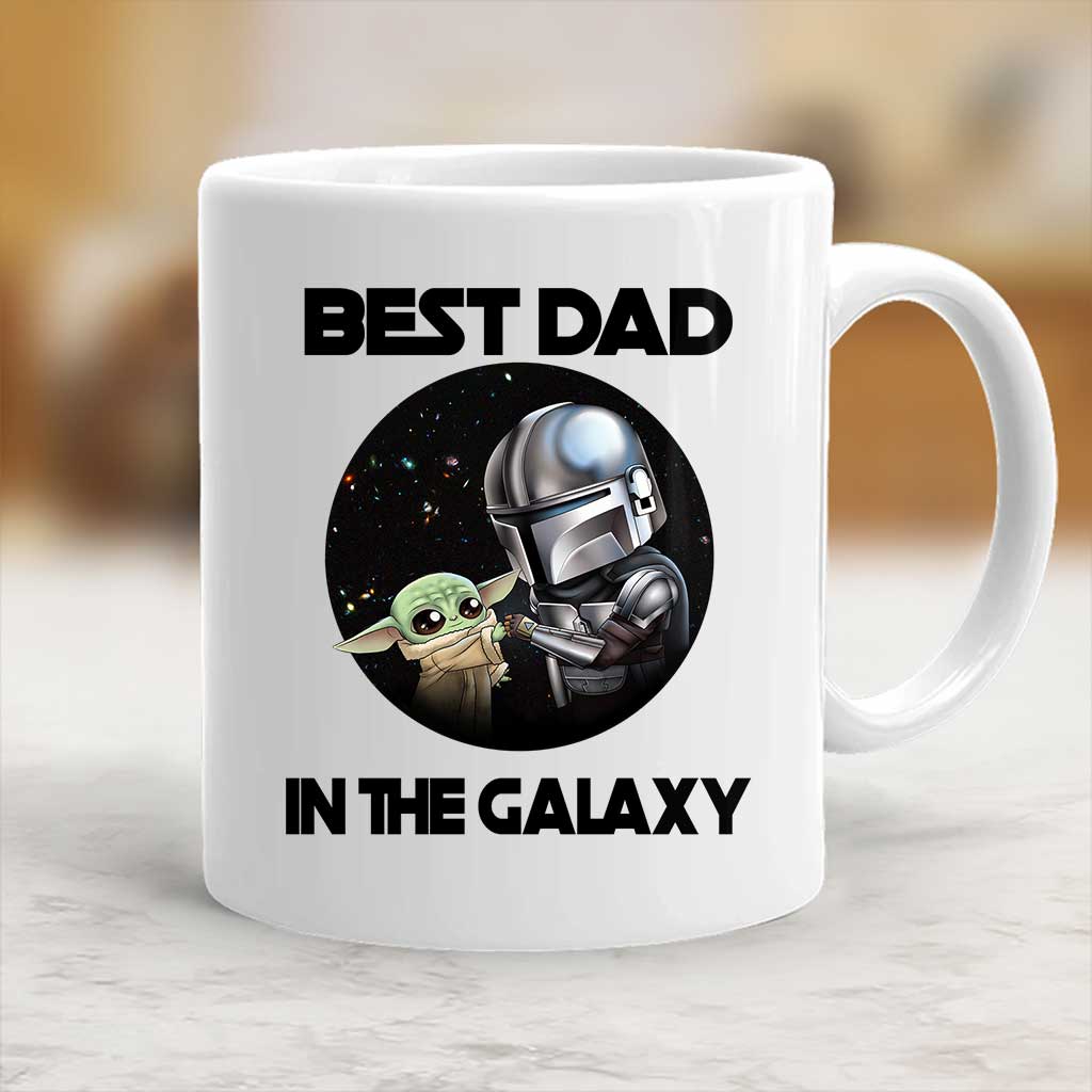 Best Dad In The Galaxy - Personalized Father's Day The Force Mug