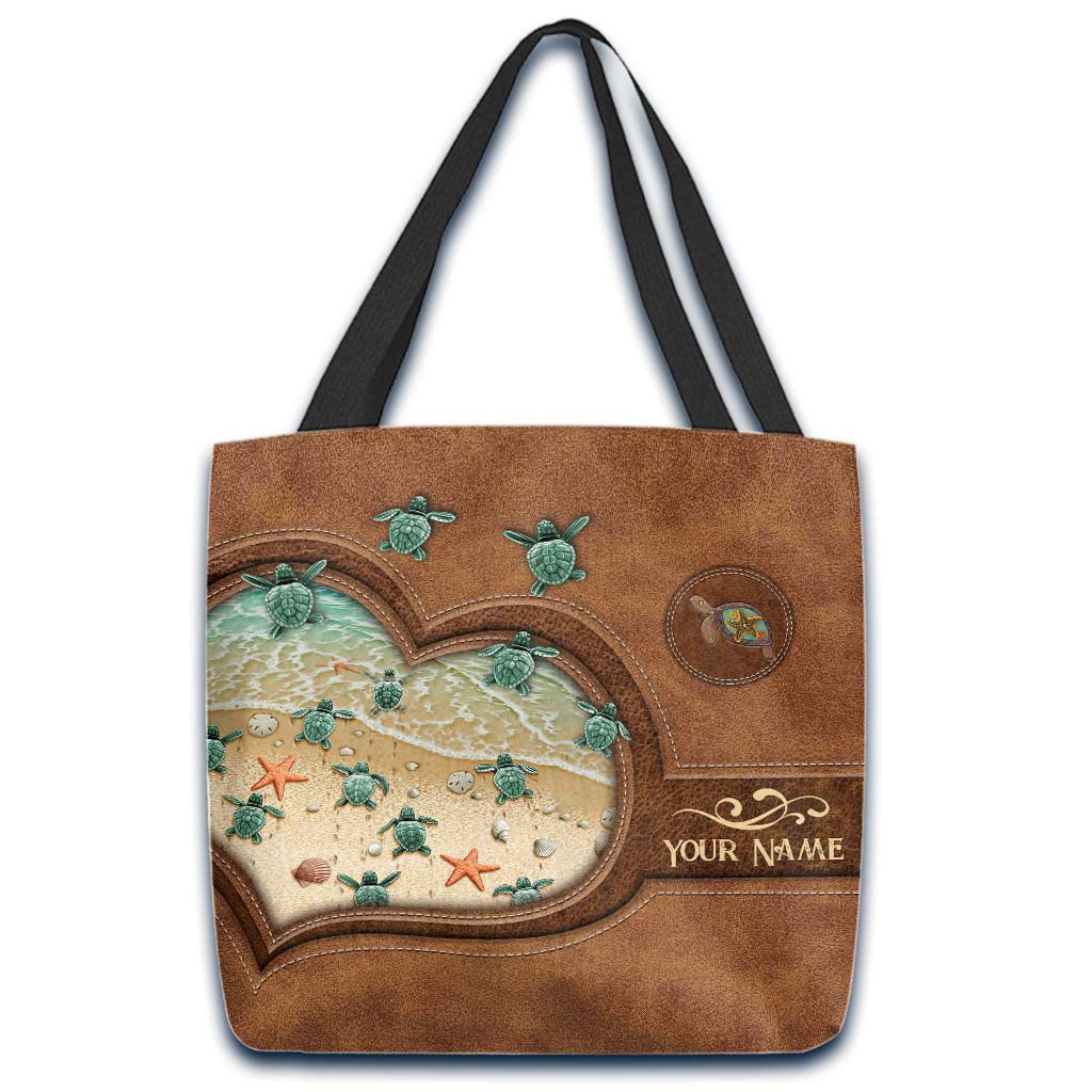 Love Turtles - Personalized Tote Bag