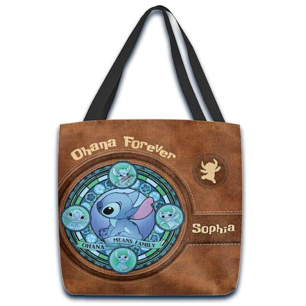 Ohana Means Family - Personalized Ohana Tote Bag
