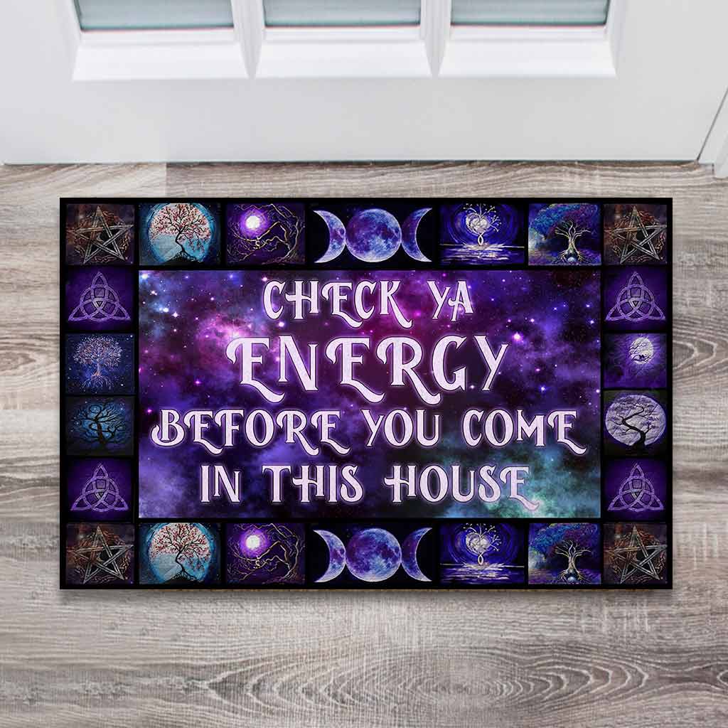 Check Ya Energy - Witch Doormat