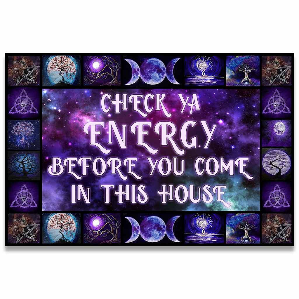 Check Ya Energy - Witch Doormat