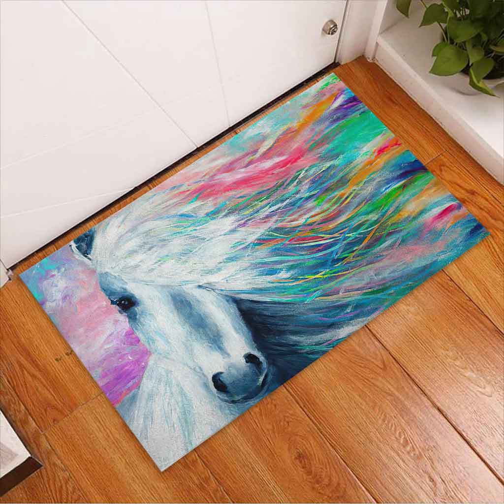 Colorful Horse Doormat