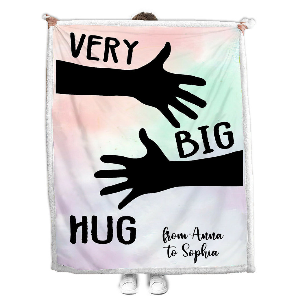 Very Big Hug - Personalized Bestie Blanket