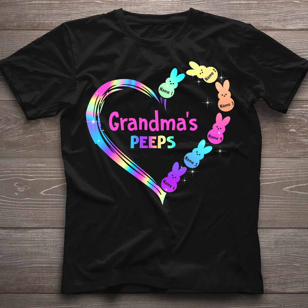 Grandma's Peeps - Personalized Easter Day T-shirt and Hoodie