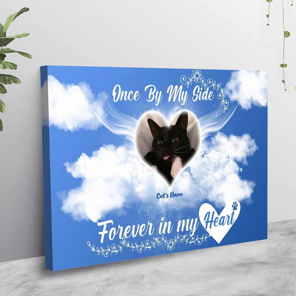 Cat Fur Appears When Angels Are Near - Personalized Cat Poster