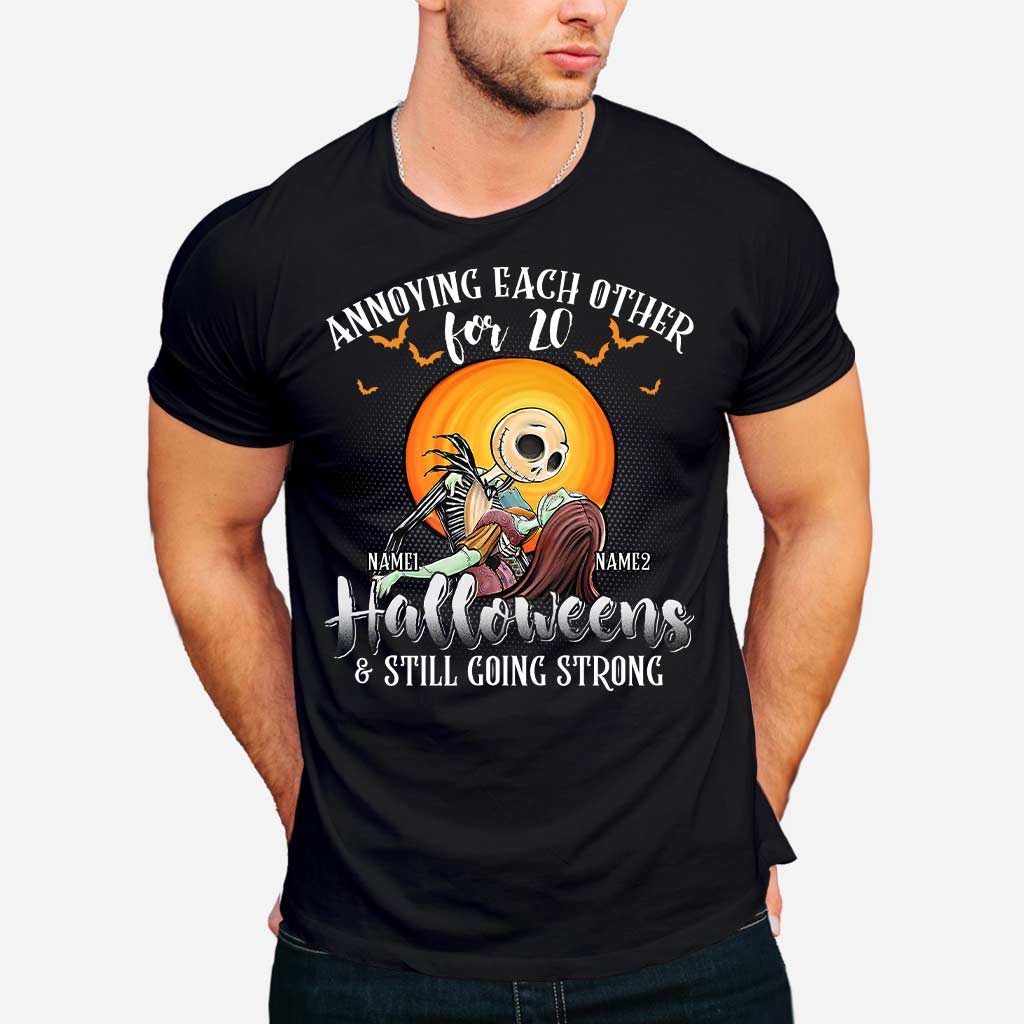 Annoying Each Other - Personalized Halloween Nightmare T-shirt and Hoodie