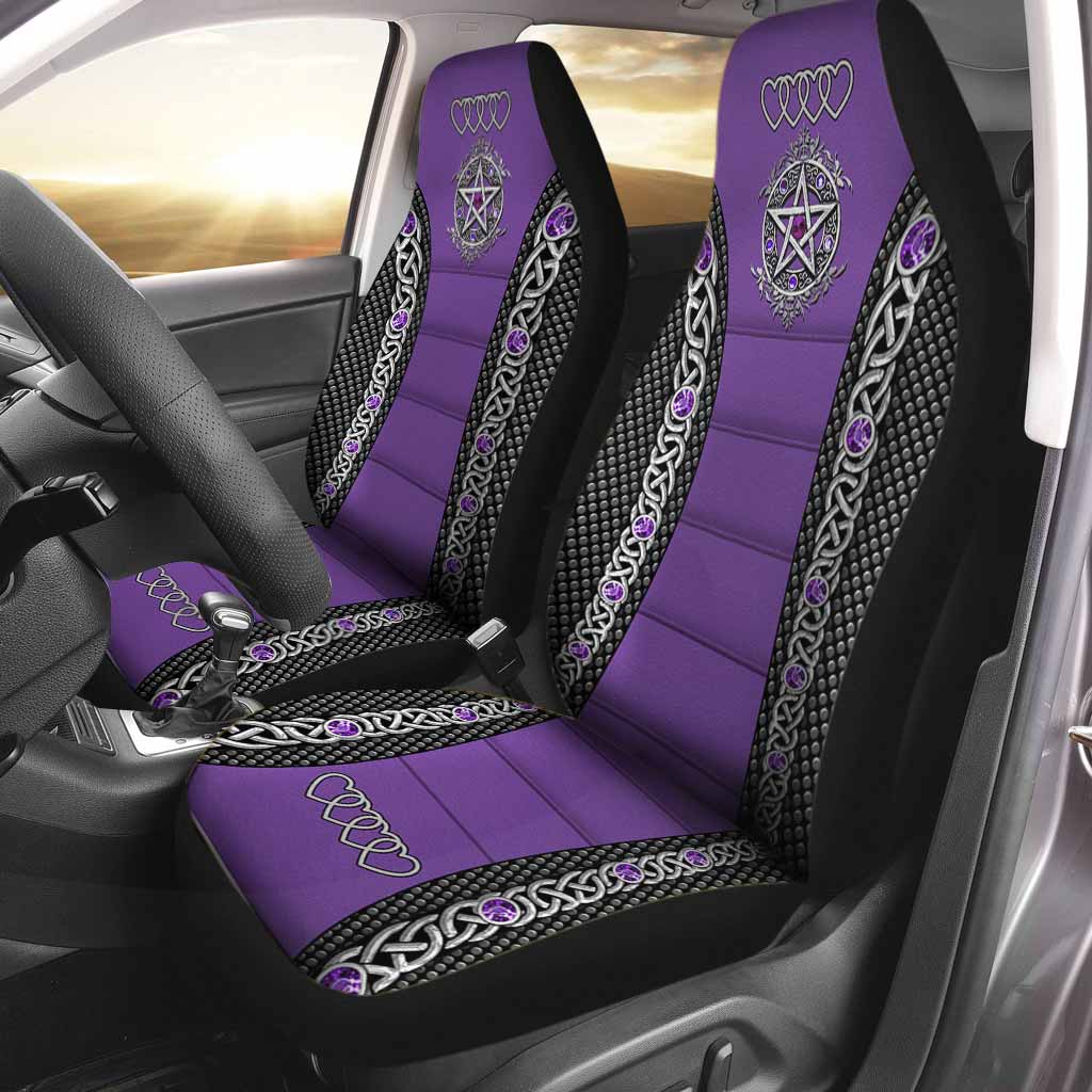 Witch Pentagram Seat Covers