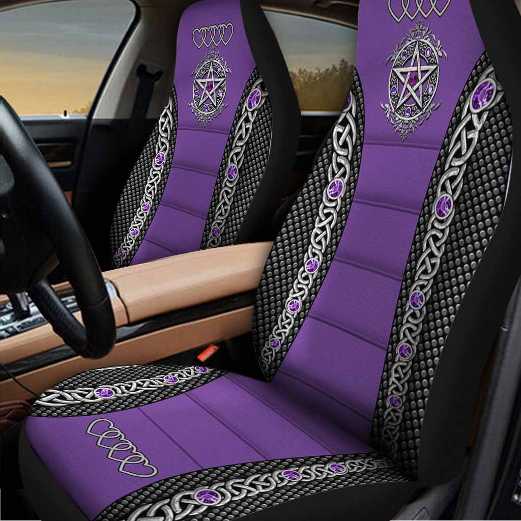 Witch Pentagram Seat Covers